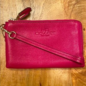 BRAND NEW | Coach Double Zip Wristlet